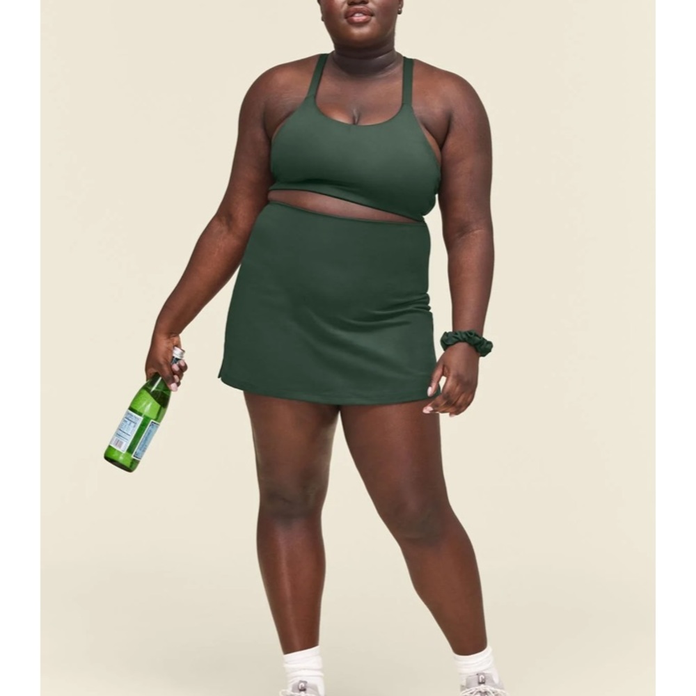 Girlfriend Collective Moss sport Skort Size XL